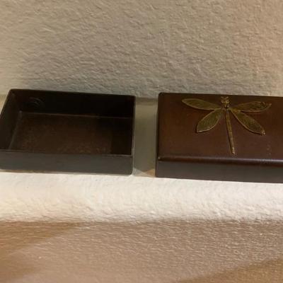 Jan Barboglio  Dragonfly Trinket Box