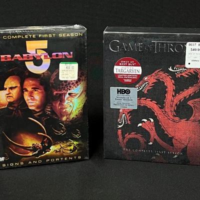Game of Thrones & Babylon 5 DVDs - Sealed