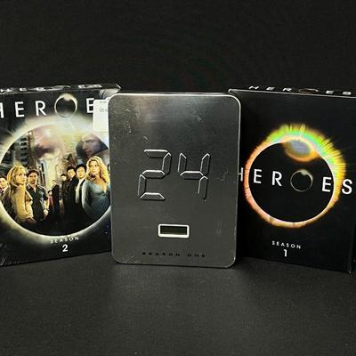 Heroes & 24 DVD's
