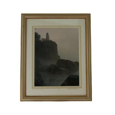 Signed Shirley Longfellow framed photograph
