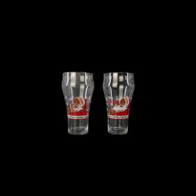 Coca-Cola Santa Claus glasses