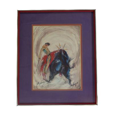 Double-signed DeGrazia framed print