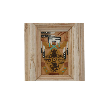 Small Native American sand painting