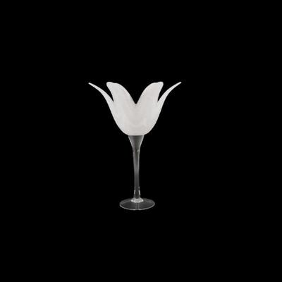 Polish glass flower decor