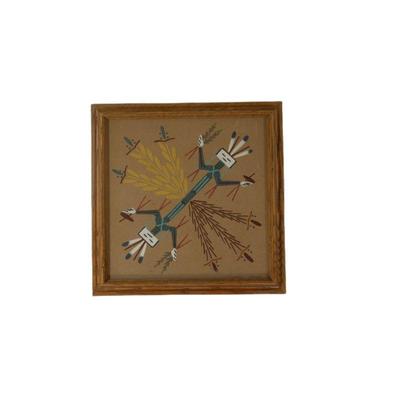 Original Native American sand painting 