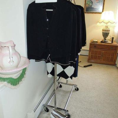 St. John clothes, shoes, winter coat & purse.  All in very good condition