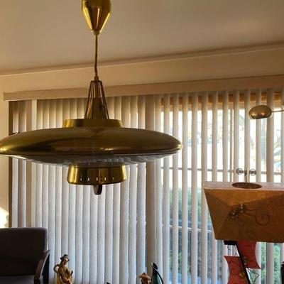Mid Century Saucer Extension Swag