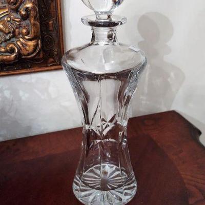 ONE OF A PAIR OF DECANTERS