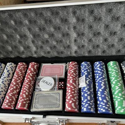 complete poker set in case (2 of 2)