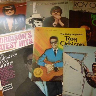 Roy Orbison vintage vinyl LP records