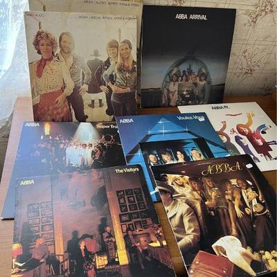 ABBA vintage vinyl LP records