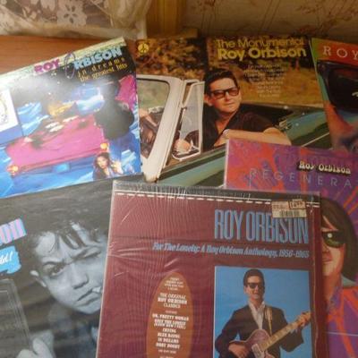 Roy Orbison vintage vinyl LP records