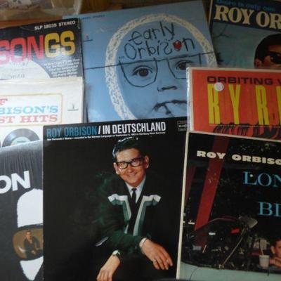 Roy Orbison vintage vinyl LP records