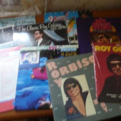 Roy Orbison vintage vinyl LP records