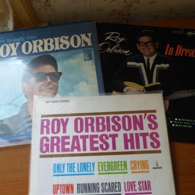 Roy Orbison vintage vinyl LP records