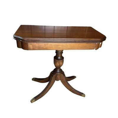 antique neoclassical extendable table