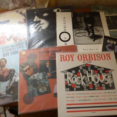 Roy Orbison vintage vinyl LP records