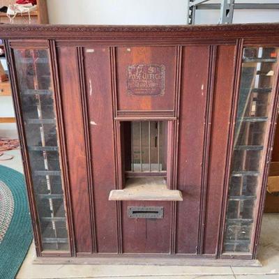 Antique Country Store Post Office Teller Window