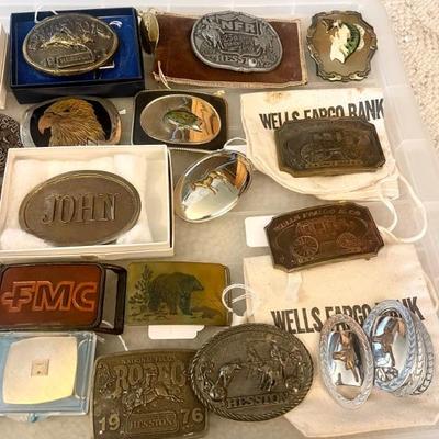 Belt buckles 