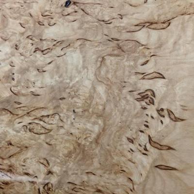 Vintage Backman Finland Small and Large 1969 Figured Birch Trays #104, #107
