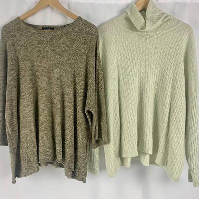 Two Vintage ESKANDAR Sweaters - Relaxed Fit
