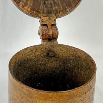 RARE 18th Century Norwegian Birch Burl Wood Ale Tankard -Circa 1763
