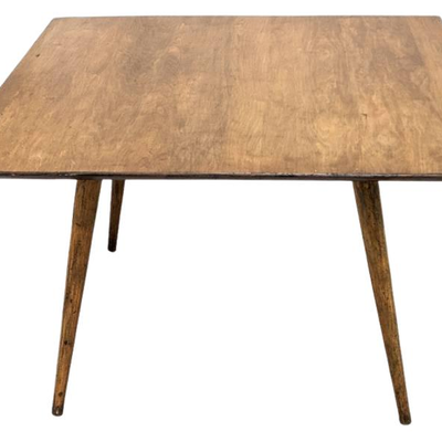 PAUL MCCOBB Planner Group Midcentury Modern 32-Inch Square Wood Coffee / Side Table

