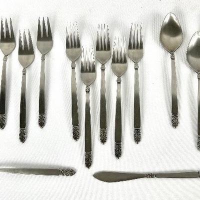 Vintage International Stainless Flatware - Norse Pattern
