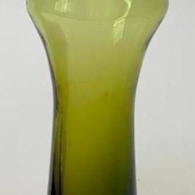 Mid Century Modern - BO BORGSTROM Aseda Swedish Art Glass Vase
