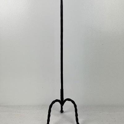 Antique Wrought Iron Pricket Candlestick
