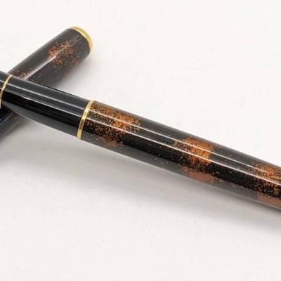 RARE 1993 PARKER SONNET Chinese Laque Vision FoncÃ© 18K Nib Fountain Pen - France
