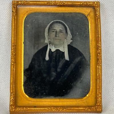Antique Daguerreotype Pocket Portrait - 1800's
