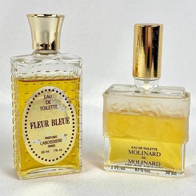 Vintage Fragrance MOLINARD de MOLINARD and LABOISSIERE "Fleur Bleue" - Paris
