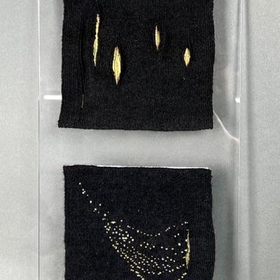 Hand Woven Art by Jean Smelker-HÃ¼gi 19.5in x 9.5in
