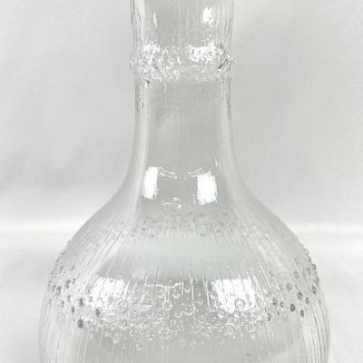 Vintage Iittala â€œNivaâ€ Decanter by Tapio Wirkkala w/ Original Cork
