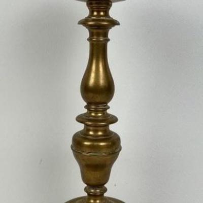 Vintage Solid Brass Candlestick
