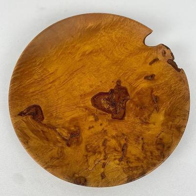 AL STIRT - Hand Turned Wood Bowl made of Maple Burl From Vermont- Signed
