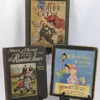 3 Collectible Vintage Childrens Books

