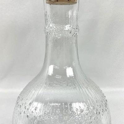 Vintage Iittala â€œNivaâ€ Decanter by Tapio Wirkkala w/ Original Cork
