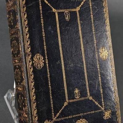 1706 Book of Common Prayer, University Printers, Oxford - Illustrated Letterpress- Red Ruled!
