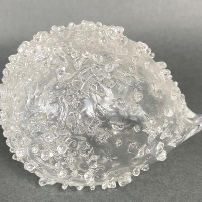 Vintage Hadeland S.B. Signed - Norway Art Glass Hedgehog Paperweight
