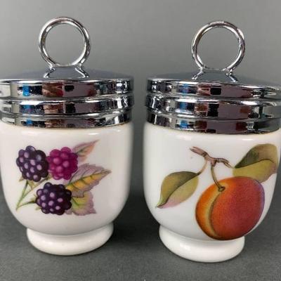 Two Vintage ROYAL WORCHESTER Egg Coddlers!
