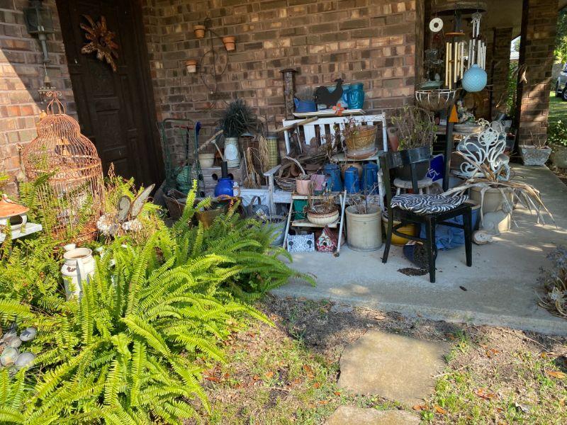 Algiers Garden Architectural Hoard and Plant Sale By Ages Ago Estate