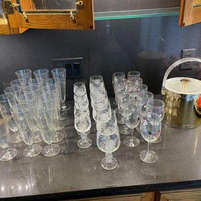 bar glasses 
