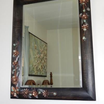 Mirror/ jeweled frame