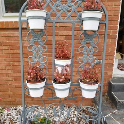 Patio plant stand