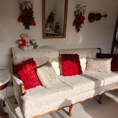 Country French sofa