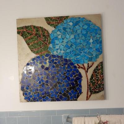 Mosaic wall art