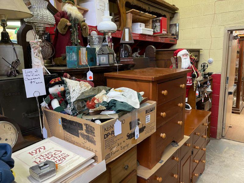 Another Huge Estate Sale at the Old Lake Harmony Fire House by Caring