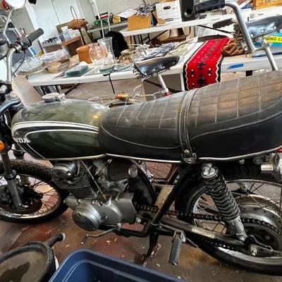 Vintage Honda Motorcycle